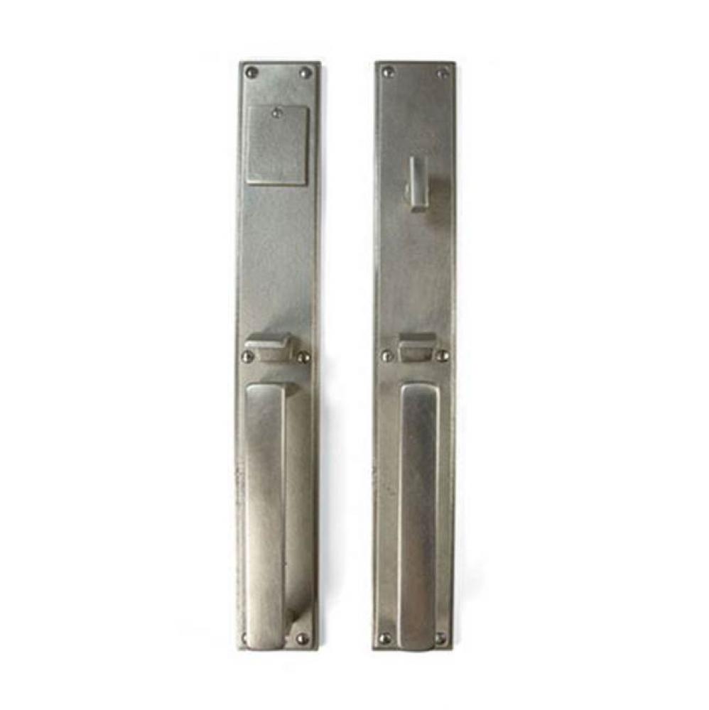 Single cylinder auxiliary deadbolt set. 1 5/8'' or 2 1/8'' bore. DB-523(ext) D