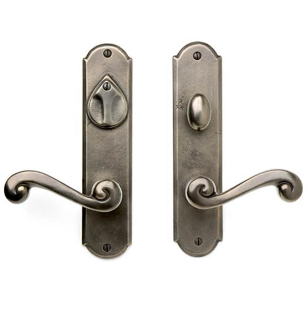 Single cylinder. Lever/knob x lever/knob deadbolt entry set. EP-A407KC (ext) EP-A407TPC (int)*