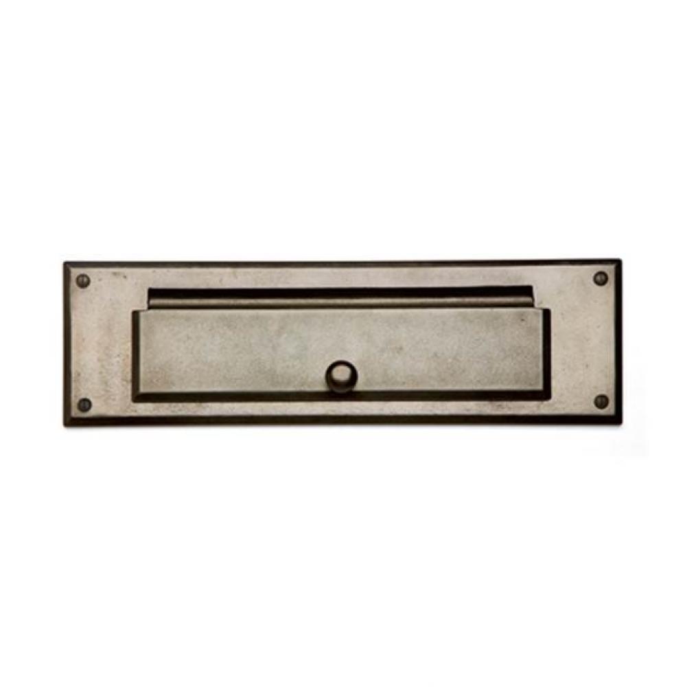 Mail slot w/ door & interior trim. 13'' w/13'' interior trim.