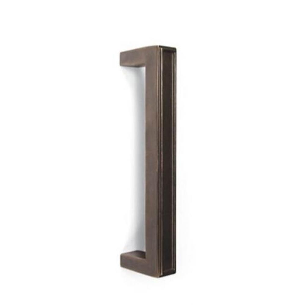 10'' Ridge grip handle. 9 1/4'' center-to-center.*