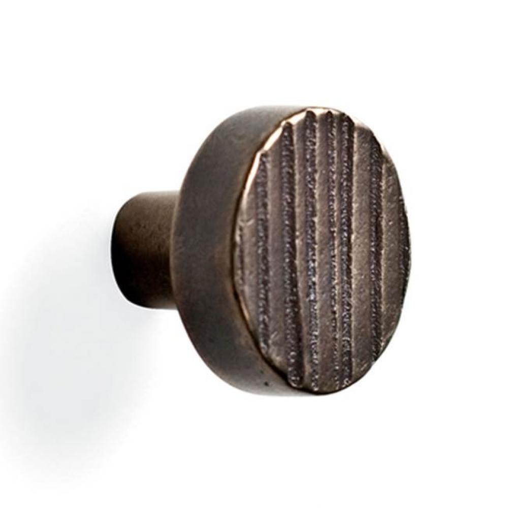Small Corduroy Flat Knob
