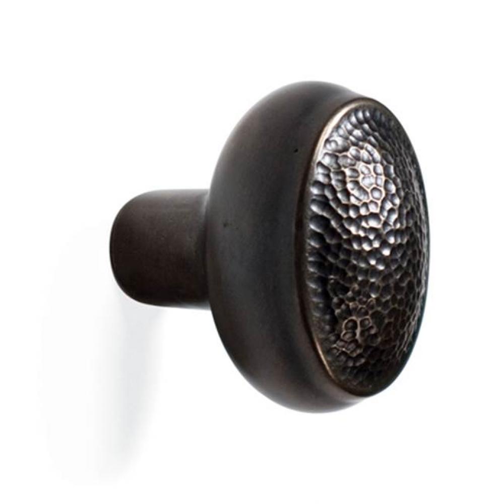 Hand Peened Oval Knob