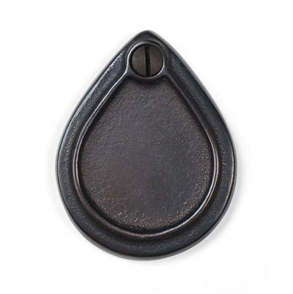 Ridge teardrop key cover.