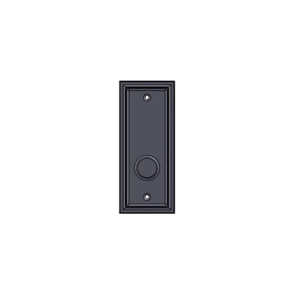 2 1/2'' x 6'' Ridge mortise bolt plate w/turn piece.