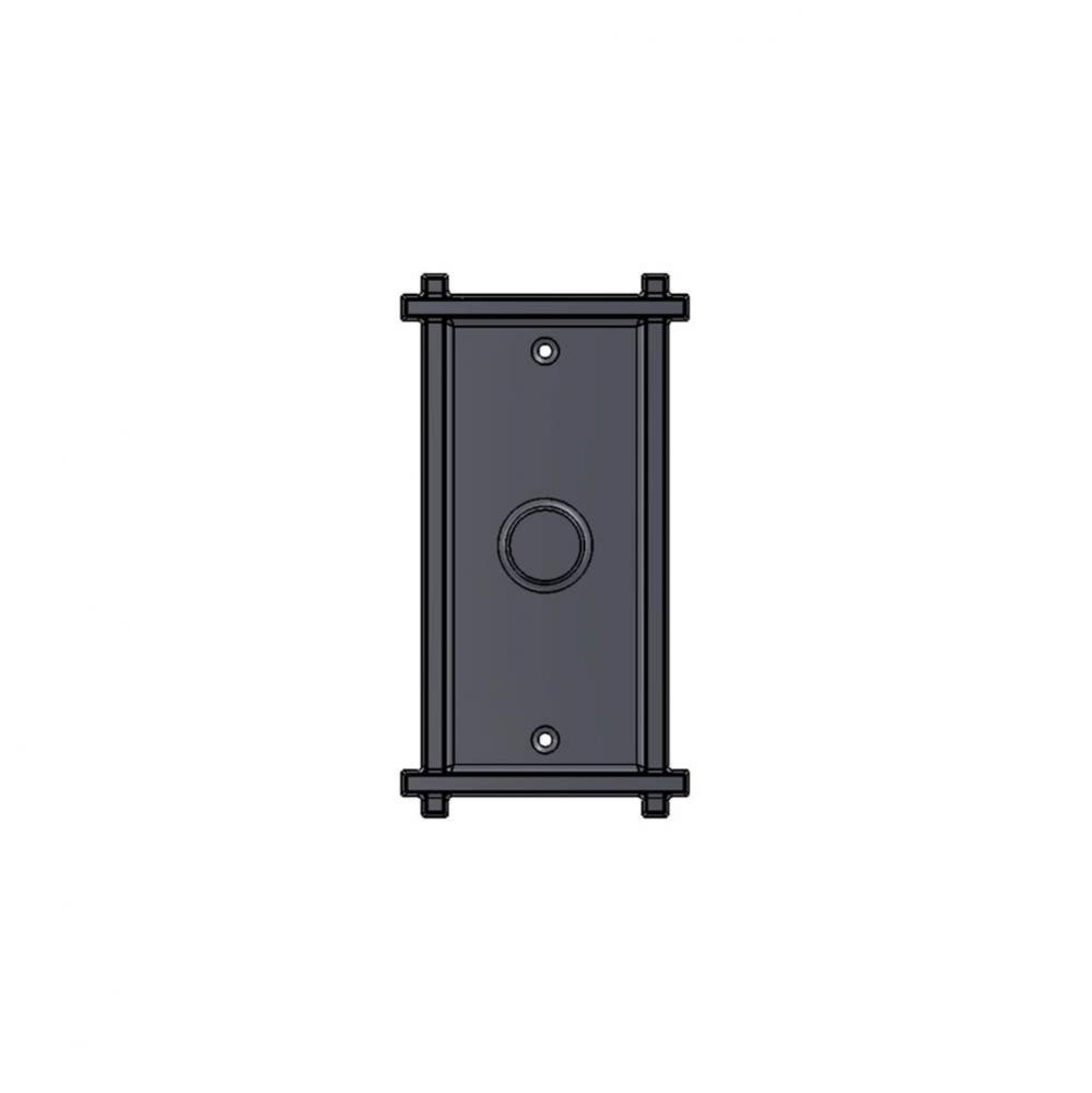 3 1/2'' x 6 5/8'' Trellis passage plate.