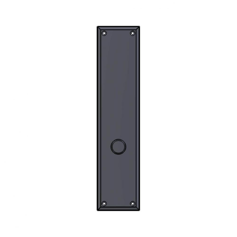 3'' x 13'' Bevel Edge mortise lock dummy plate.