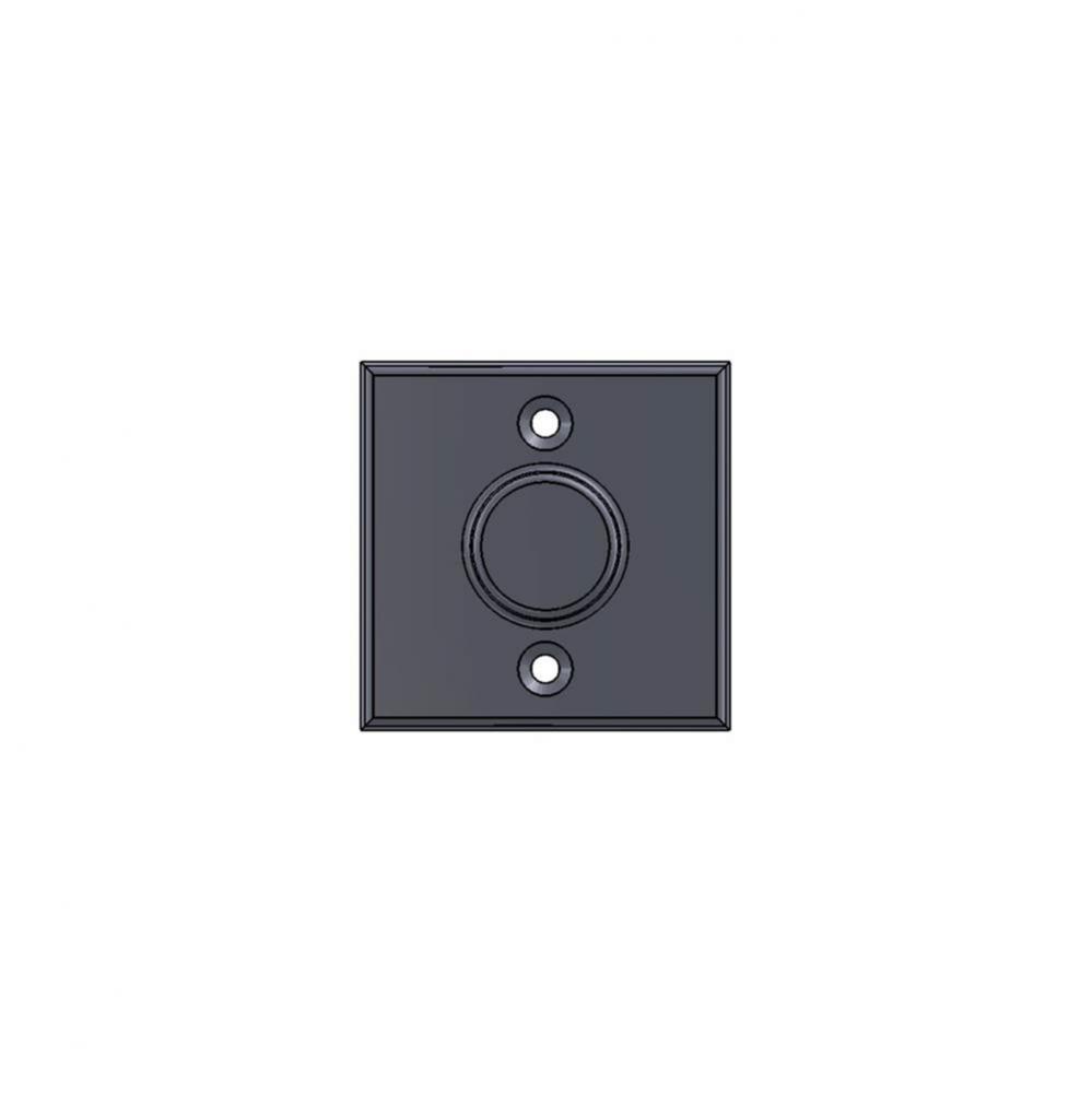 1 3/4'' x 8 3/4''  Contemporary push plate.