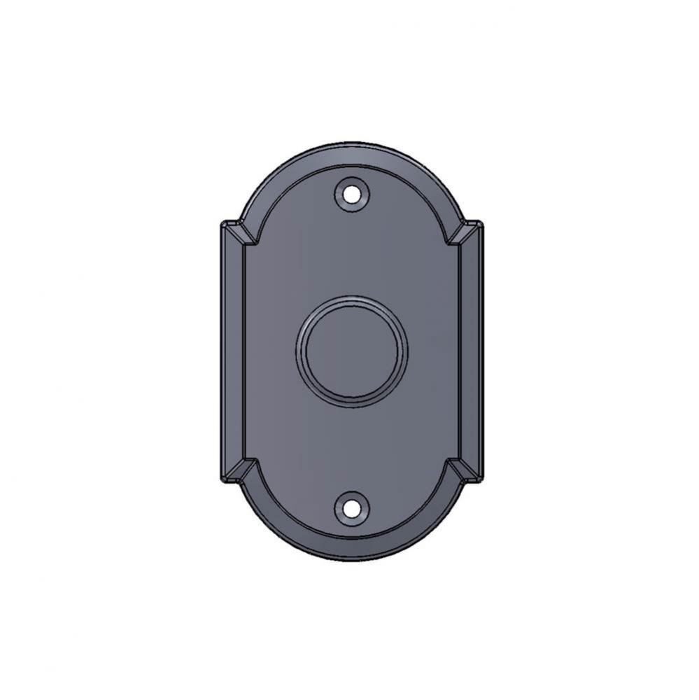 2'' x 8 3/4'' Arch passage plate.