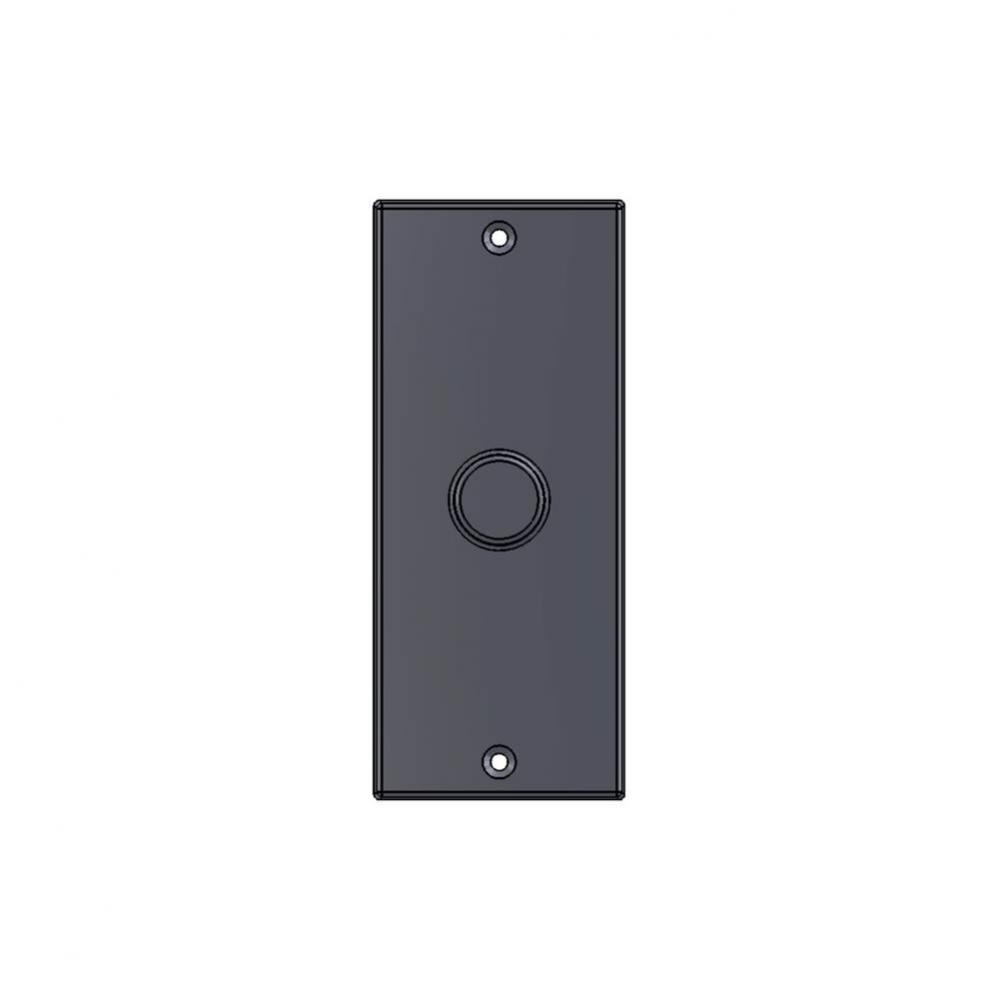 2 1/2'' x 6'' Novus push plate.