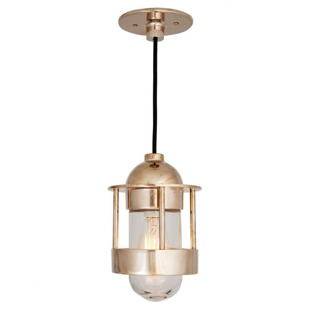 Hudson pendant light w/o disk. Includes 60W LED clear bulb. UL listed.