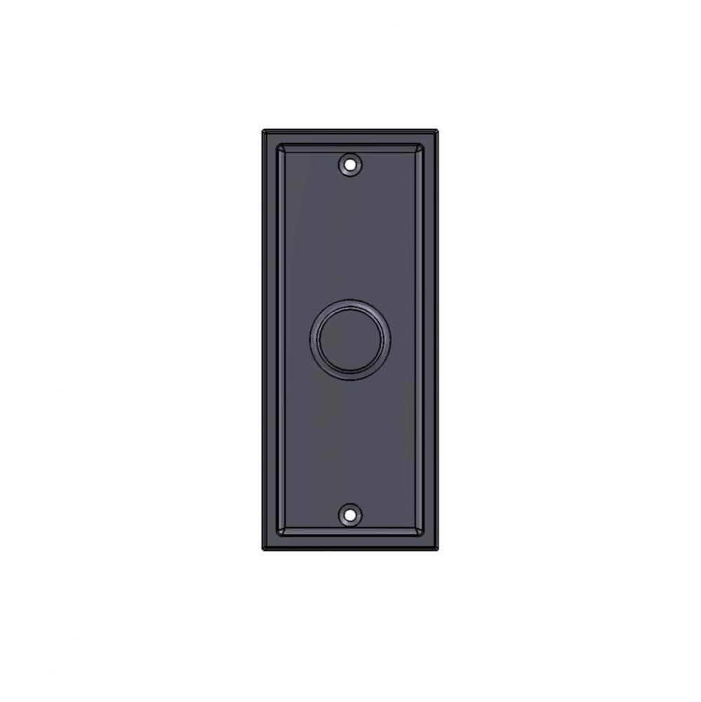 2 1/2'' x 6'' Bandbox push plate.