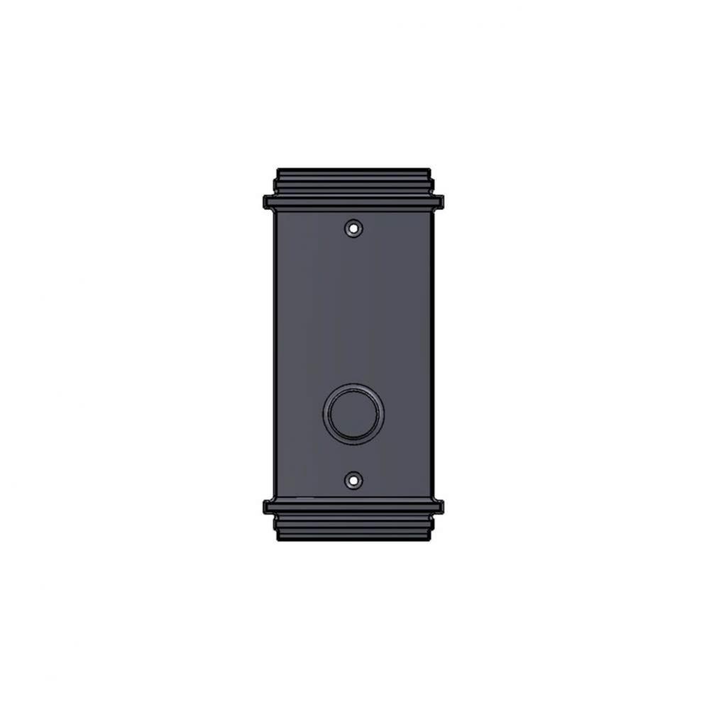 3 3/8'' x 7'' Hampton push plate.