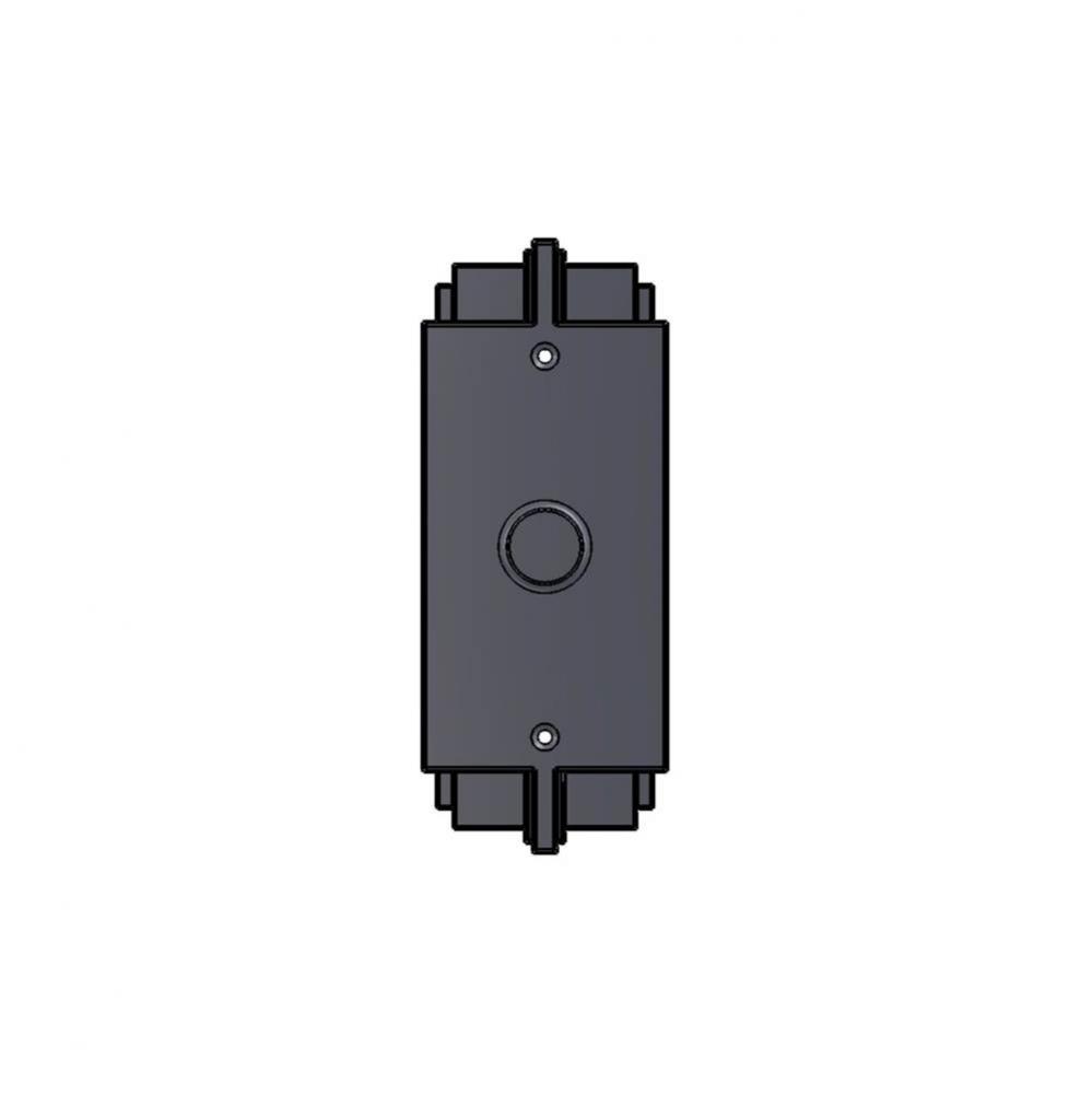 3'' x 7 1/2'' Deco push plate.