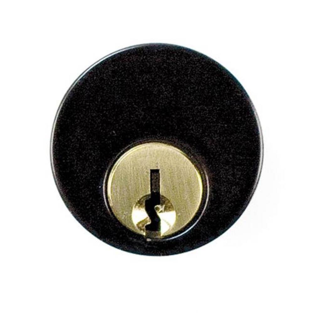 2 1/2'' x 17 3/4'' Bevel Edge push pull plate w/direct milled ML cylinder NKC.