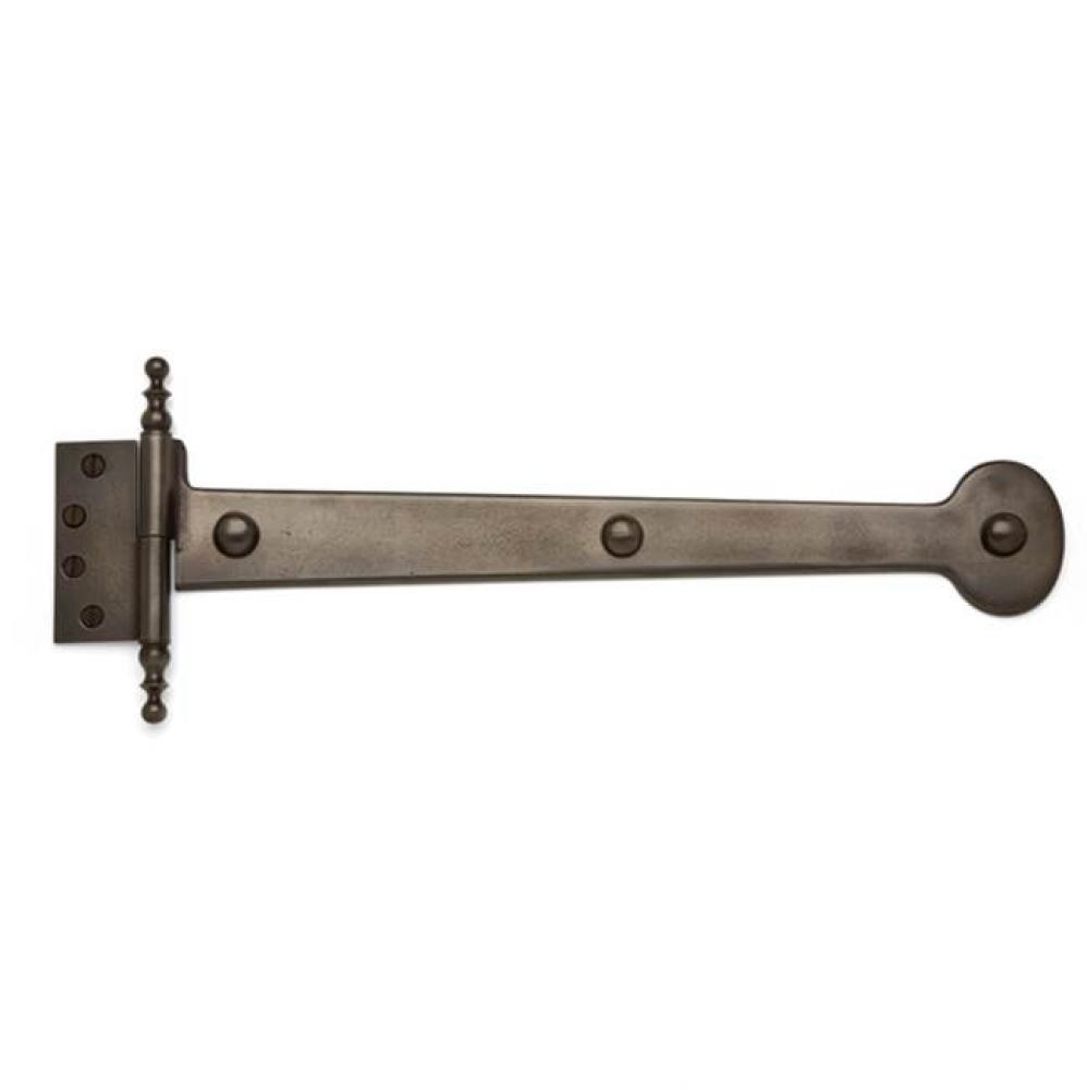 18 1/8'' Active Bean surface mount strap hinge.