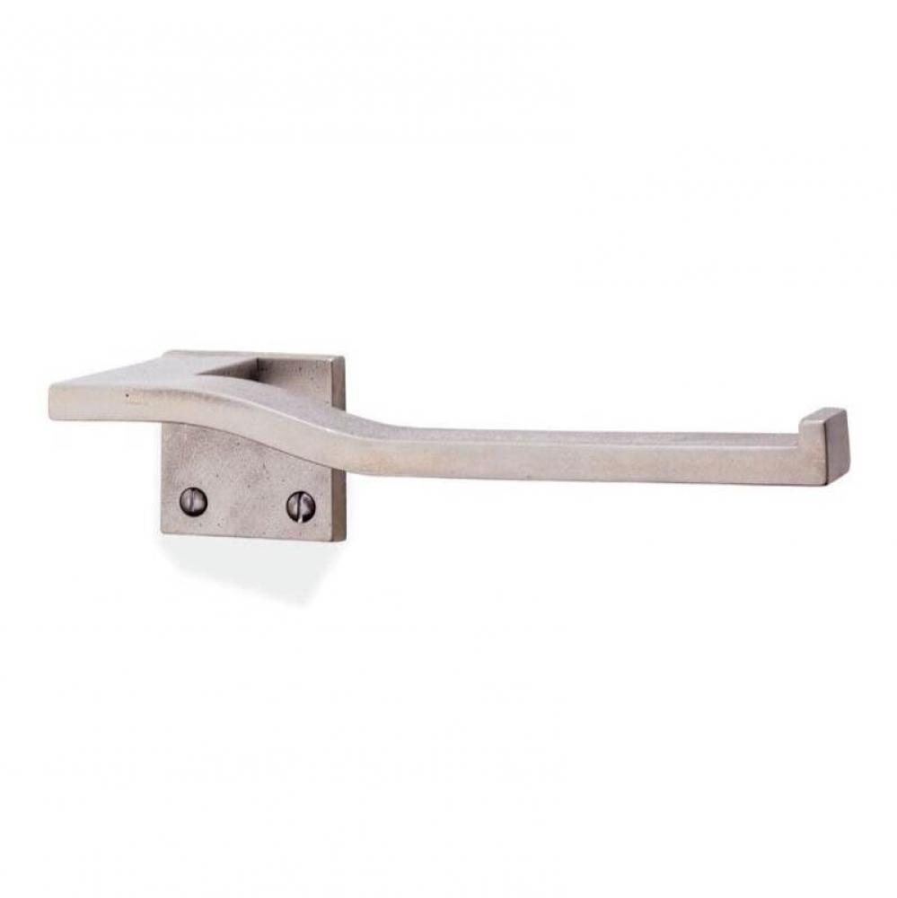 The Lift 7 7/8'' toilet paper holder. Points right.