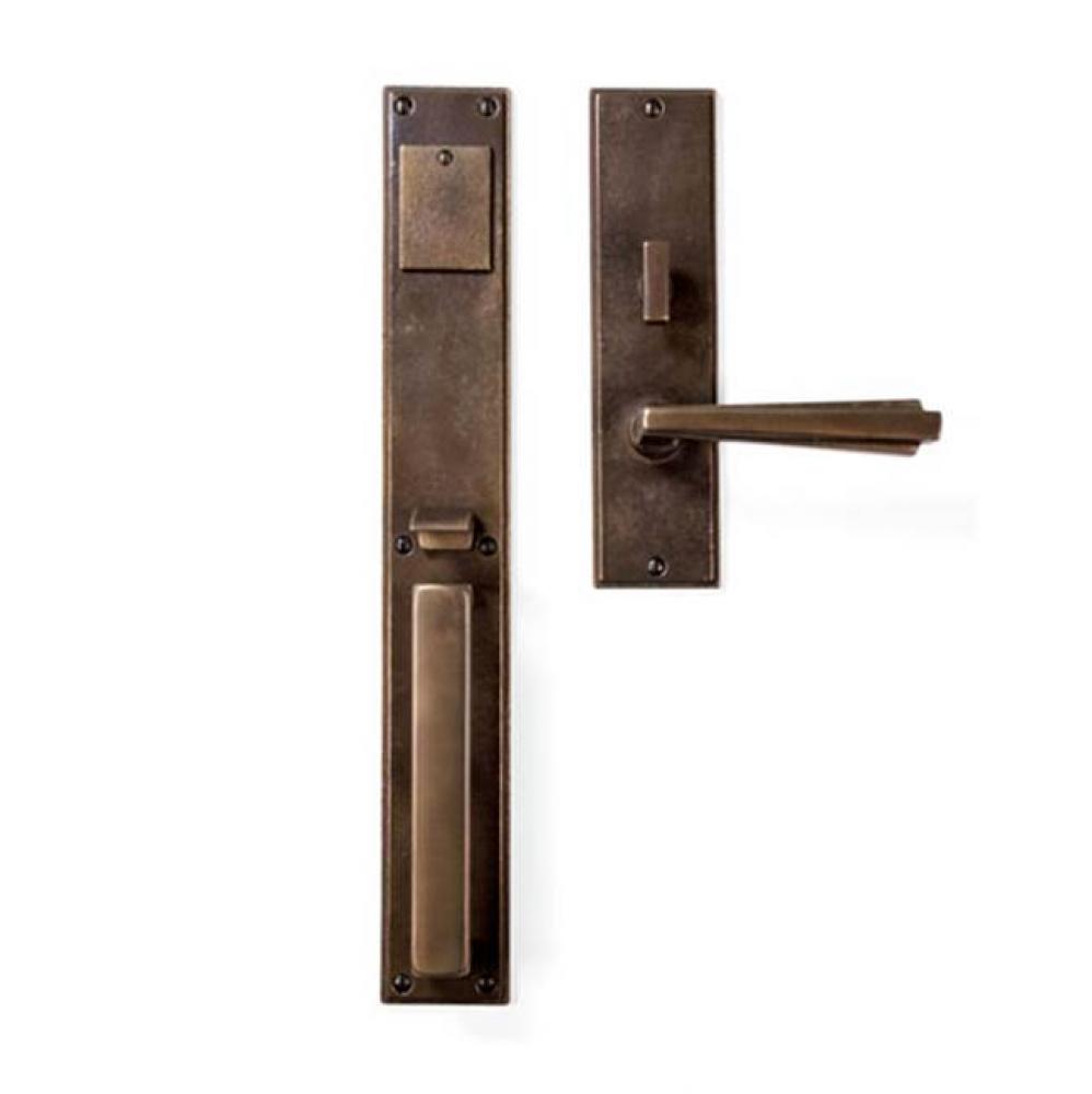 Double cylinder. Handle x lever/knob. Non-egress. EP-2120ML-KC (ext) EP-2108ML-KC (int)