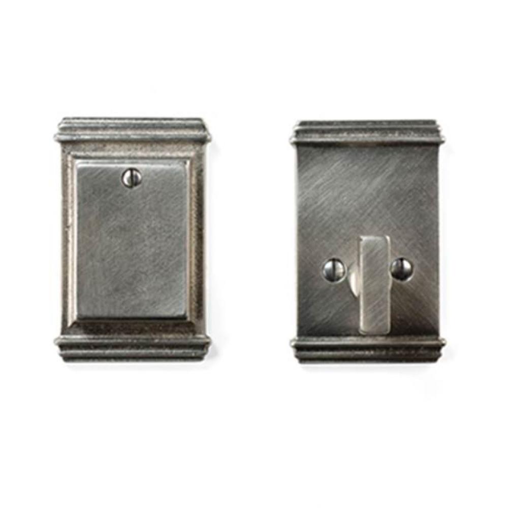 Single cylinder auxiliary deadbolt set. 1 5/8'' or 2 1/8'' bore. DB-515 (ext)