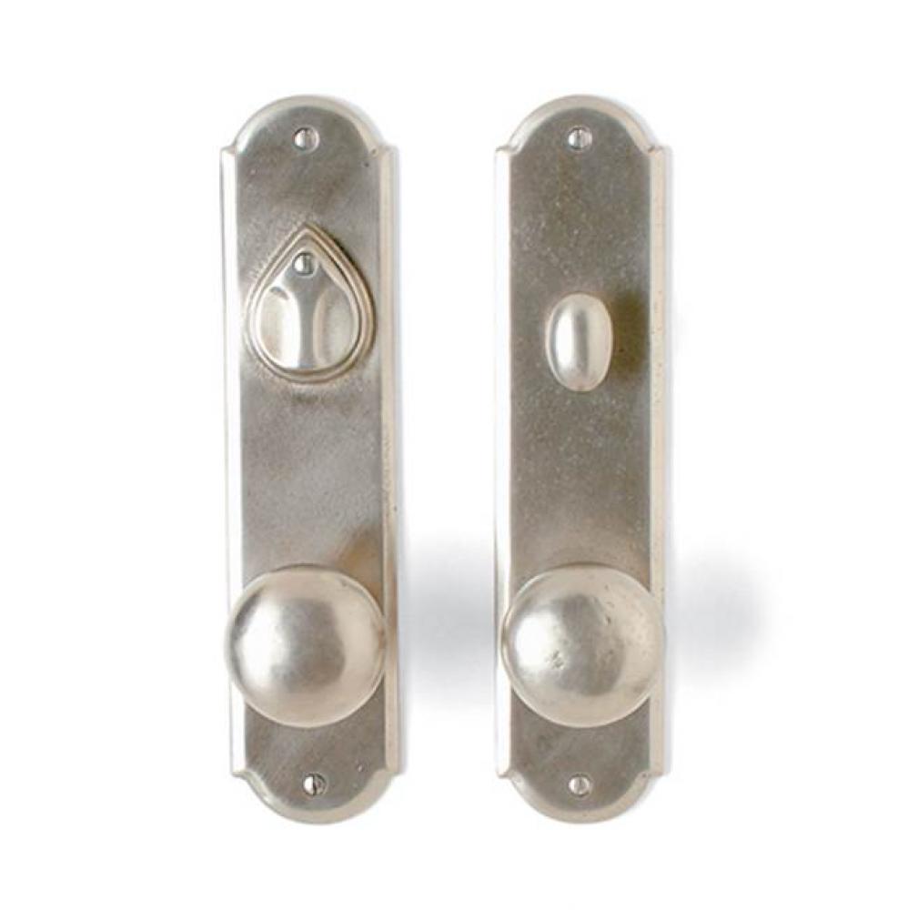 Full dummy. Lever/knob x lever/knob deadbolt dummy set. P-A409D (ext) P-A409D (int)