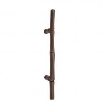 Sun Valley Bronze CK-1307 - 8'' Bamboo cabinet pull. 4 3/8'' center-to-center.