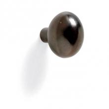 Sun Valley Bronze CK-303 - 1 1/4'' x 1 1/2'' Oval cabinet knob.