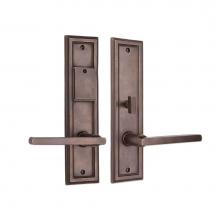 Sun Valley Bronze CS-2510ML-PF - Patio function. Lever/knob x lever/knob ML entry set. P-2510 (ext) EP-2510ML-TPC (int)