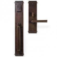 Sun Valley Bronze CS-741DC - Double cylinder. Handle x lever/knob. Non-egress. EP-741ML-KC (ext) EP-441ML-KC (int)*