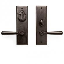 Sun Valley Bronze CS-A408ML-PF - Patio function. Lever/knob x lever/knob ML entry set. P-A408 (ext) EP-A408ML-TPC (int)