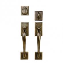Sun Valley Bronze CS-A704HH-DC - Double cylinder. Handle x handle. Non-egress. Sectional. EP-A704ML-KC (ext) EP-A704ML-KC (int)* (N