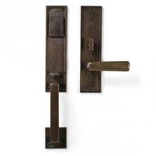 Sun Valley Bronze CS-HP1524HH-DC - Double cylinder. Handle x handle. Non-egress. Sectional. EP-HP1524ML-KC (ext) EP-HP1524ML-KC (int)