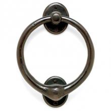 Sun Valley Bronze DK-8 - 8'' Door knocker w/hub and strike plate.