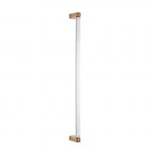 Sun Valley Bronze GH-ACR-DWL-12 - 12'' Acrylic dowel grip handle. 10 5/8'' center-to-center.