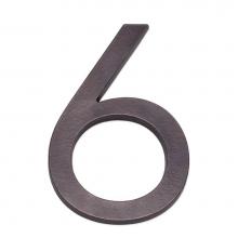 Sun Valley Bronze HNG-6 - 7'' Geo''s house number 6.
