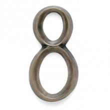Sun Valley Bronze HNJ-8 - 7 1/4'' Jeff''s house number 8.