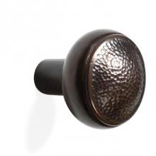 Sun Valley Bronze K-HP214 - Hand Peened Round Knob