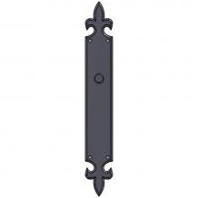 Sun Valley Bronze P-1250D/P-F1250D - 3'' x 21 1/2'' Fleur de Lis dummy plate.