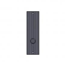 Sun Valley Bronze P-1408/P-F1408 - 2 1/2'' x 8 3/4'' Corrugated passage plate.