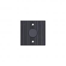 Sun Valley Bronze P-1902 - 2 1/2'' Corduroy square passage plate.