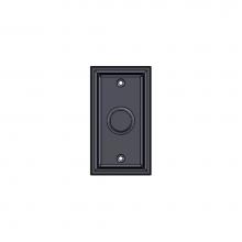 Sun Valley Bronze P-325OH-IML-ERC/P-F325OH-IML-ERC - 2 1/2'' x 6'' Ridge interior mortise lock plate w/emergency release cover.