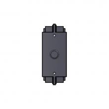 Sun Valley Bronze P-336OH-PR/P-F336OH-PR - 3 1/2'' x 7'' Corrugated w/Band privacy plate.