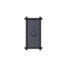 Sun Valley Bronze P-356 - 3 1/2'' x 6 5/8'' Trellis passage plate.