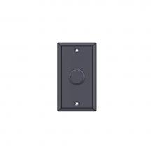 Sun Valley Bronze P-404 - 2 1/2'' x 4 1/2'' Bevel Edge passage plate.