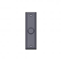 Sun Valley Bronze P-405D - 1 3/4'' x 6'' Bevel Edge dummy plate.