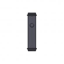 Sun Valley Bronze P-440/P-F440 - 2 1/2'' x 10'' Hampton passage plate.