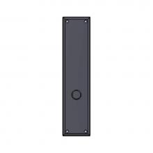 Sun Valley Bronze P-601ML - 3'' x 13'' Bevel Edge mortise lock passage plate.