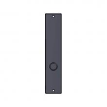 Sun Valley Bronze P-951ML - 2'' x 10'' Contemporary mortise lock passage plate.