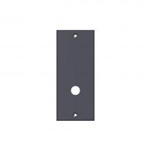 Sun Valley Bronze P-N954OH-MB-TPC/P-F-N954OH-MB-TPC - 2 1/2'' x 6'' Novus mortise bolt plate w/turn piece.
