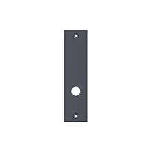 Sun Valley Bronze P-N979OH-MB-ERC/P-F-N979OH-MB-ERC - 1 1/2'' x 6'' Novus mortise bolt plate w/emergency release cover.