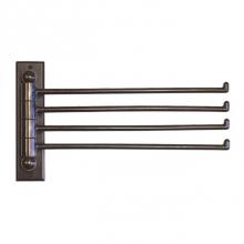 Sun Valley Bronze TH-1 - 12'' x 17'' Towel hanger w/P-836 escutcheon.