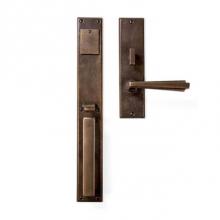 Sun Valley Bronze TS-2120 - Single cylinder. Handle x lever/knob. EP-2120ML-KC (ext) EP-2108ML-TPC (int)